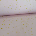 Atelier KVG – oudroze Stenzo French Terry met gouden stippen