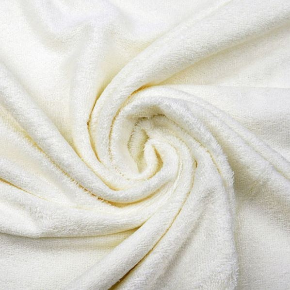Atelier KVG – zachte bamboe badstof in crème