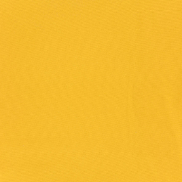 Detail van de matte geweven structuur van okergele canvas – Atelier KVG