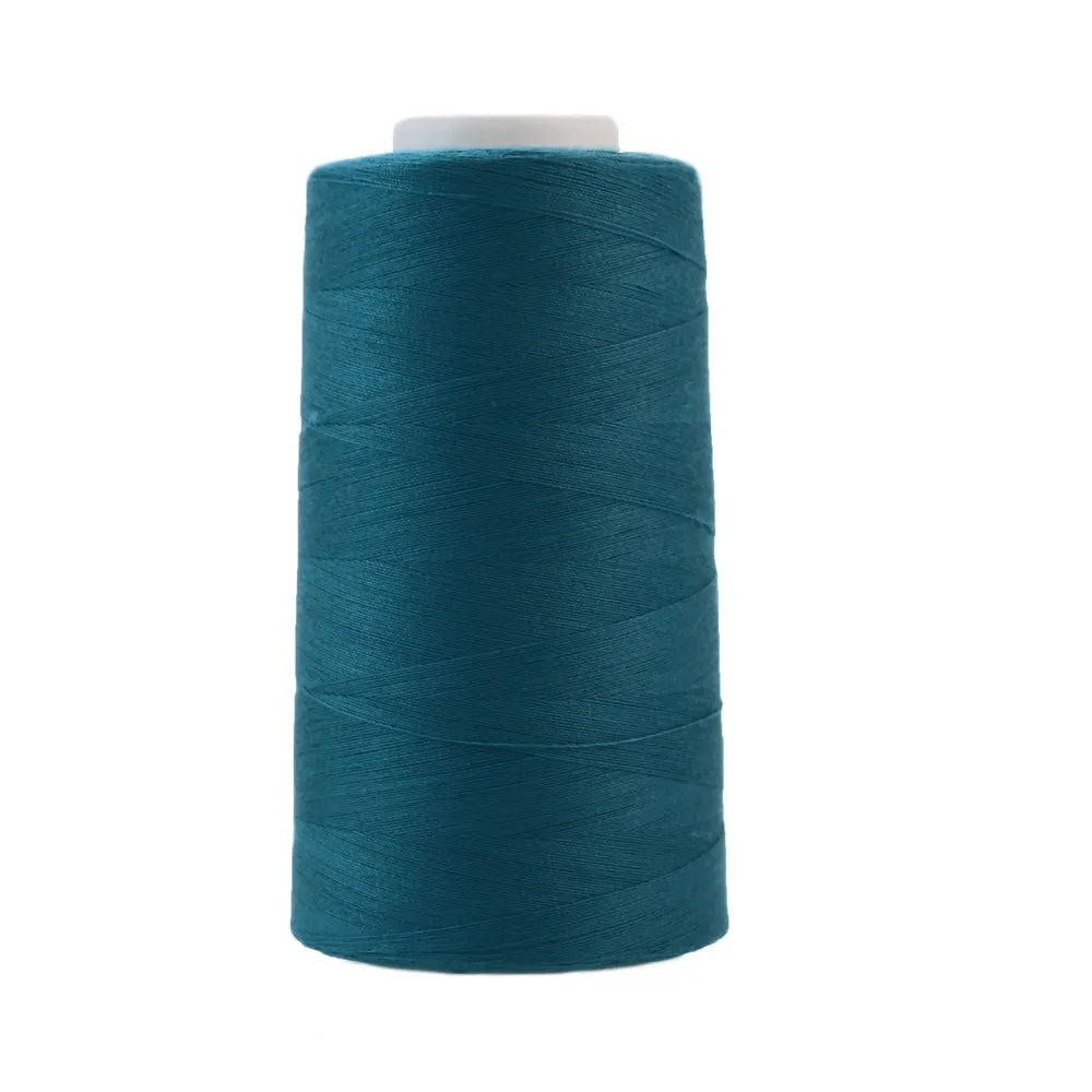 Diamondspun donker petrol lockgaren van 2730 meter, kleurnummer 377