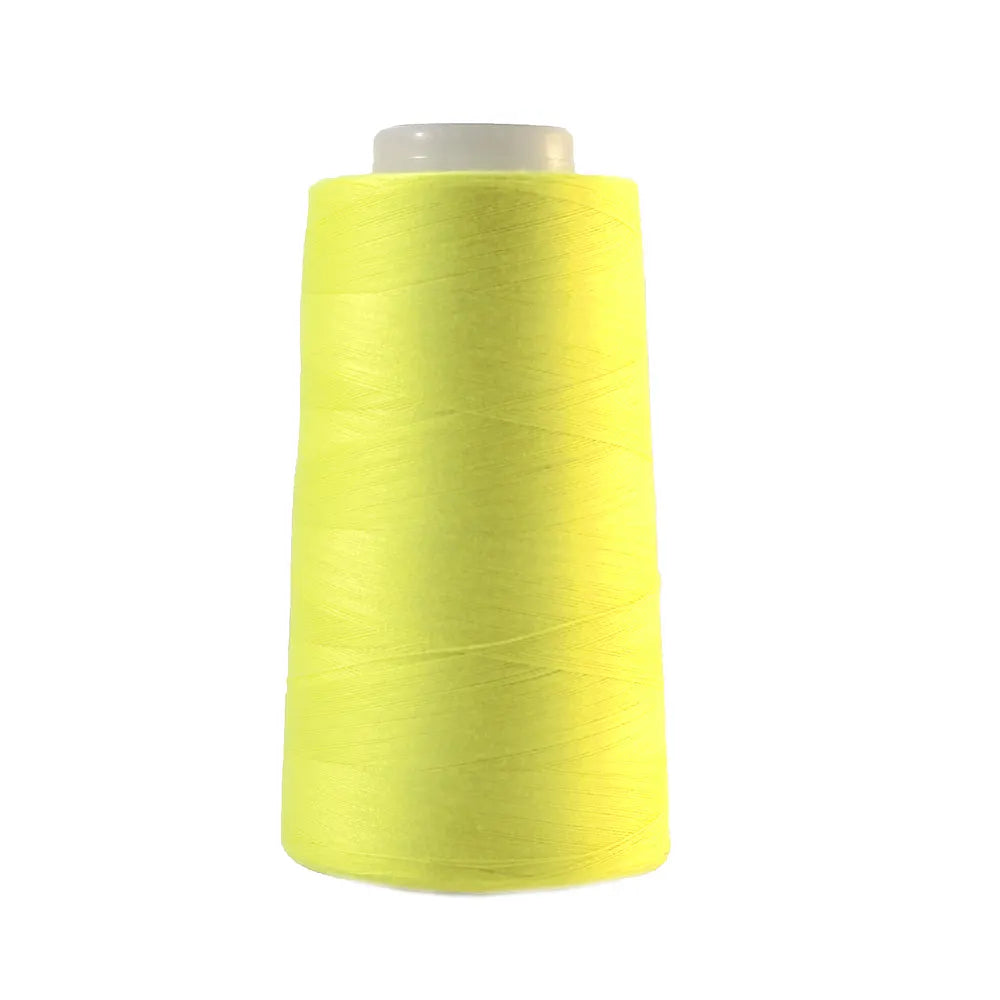 Diamondspun neongeel lockgaren van 2730 meter, kleurnummer 643