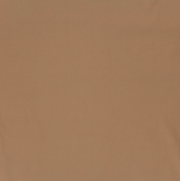 Effen camel katoenen poplin stof – Atelier KVG