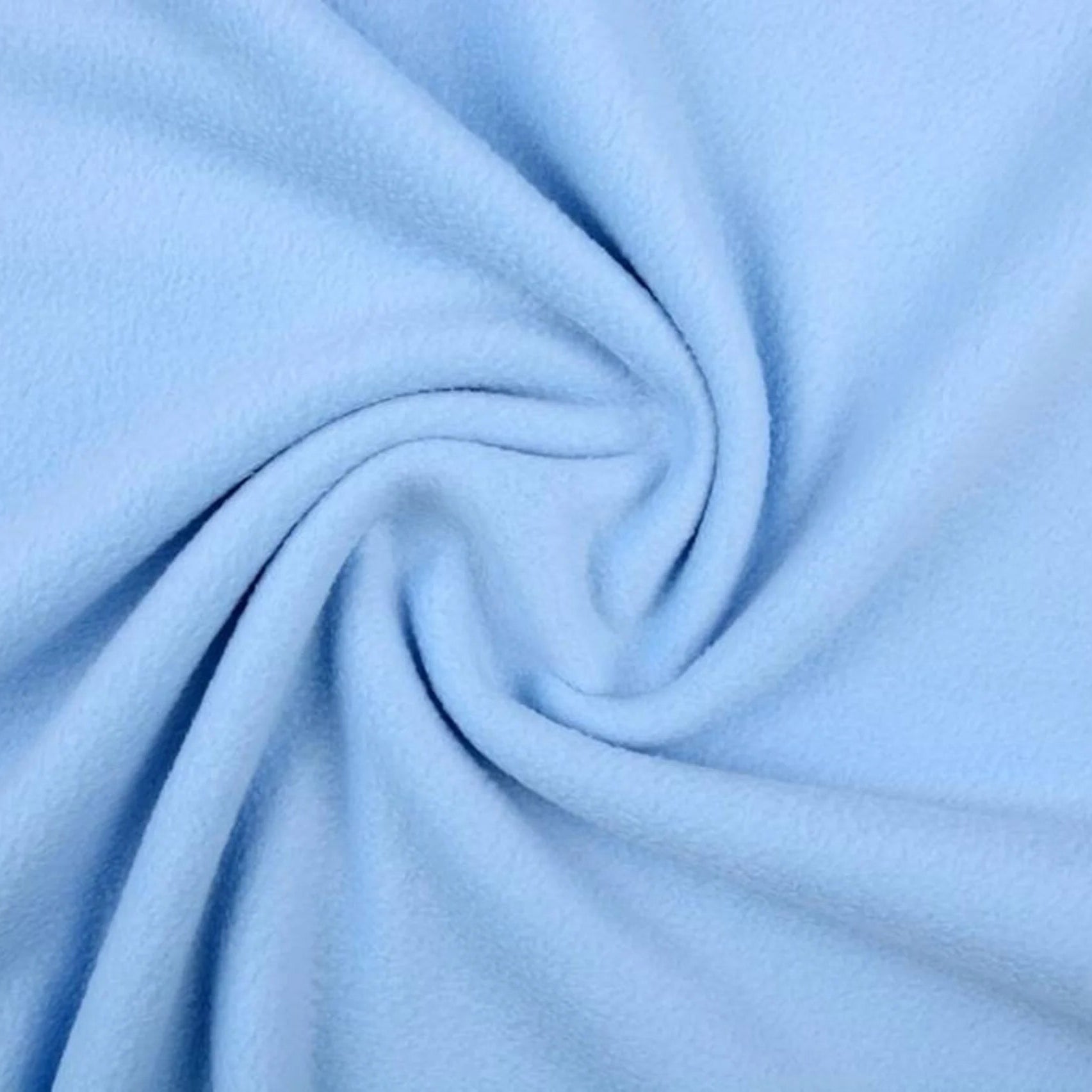 Atelier KVG – zachte polar fleece stof in babyblauw