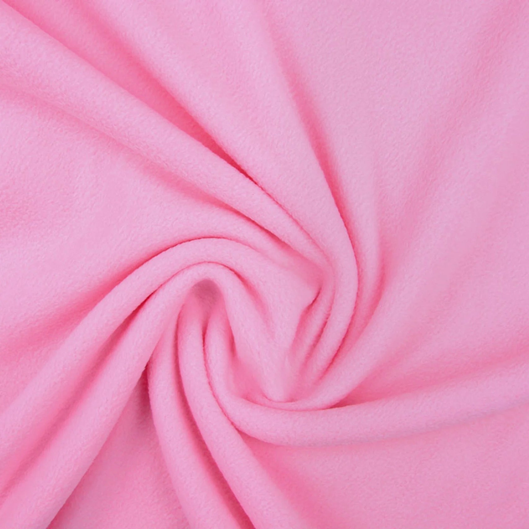 Atelier KVG – zachte polar fleece stof in babyroze
