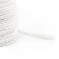 Prym wit scrunchie-elastiek van 6,5 mm breed – verkocht per meter