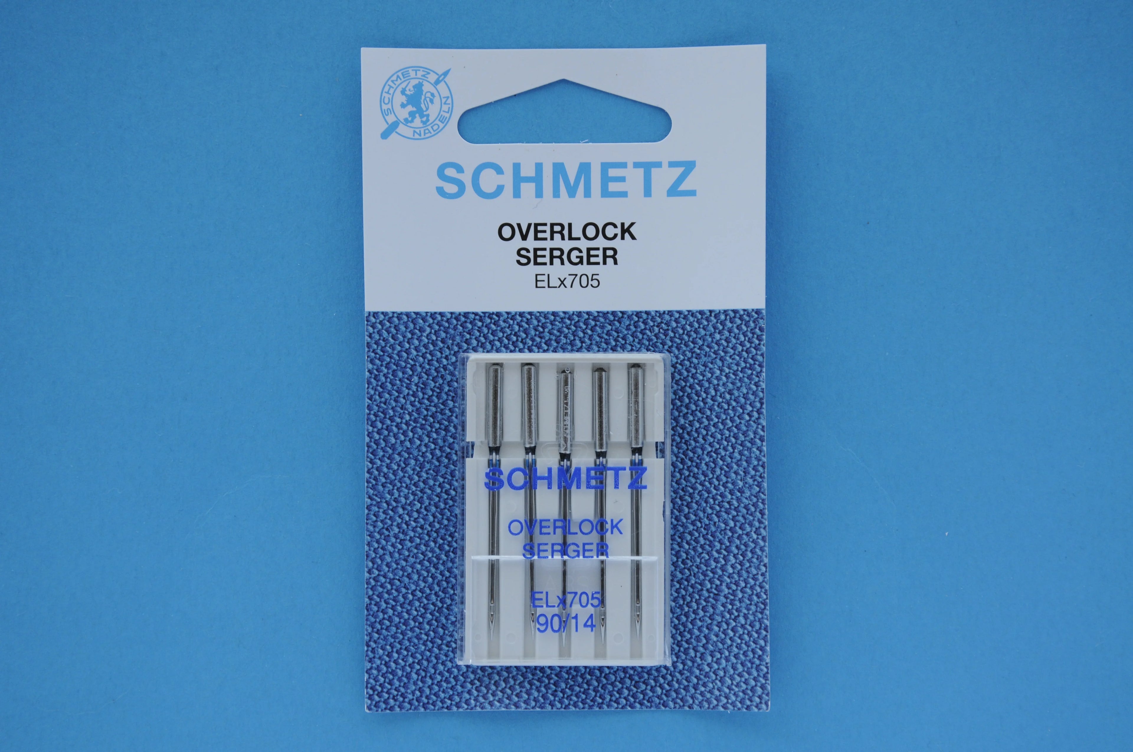 Schmetz ELx705 Overlock Serger naalden 90/14 – verpakking van 5 stuks