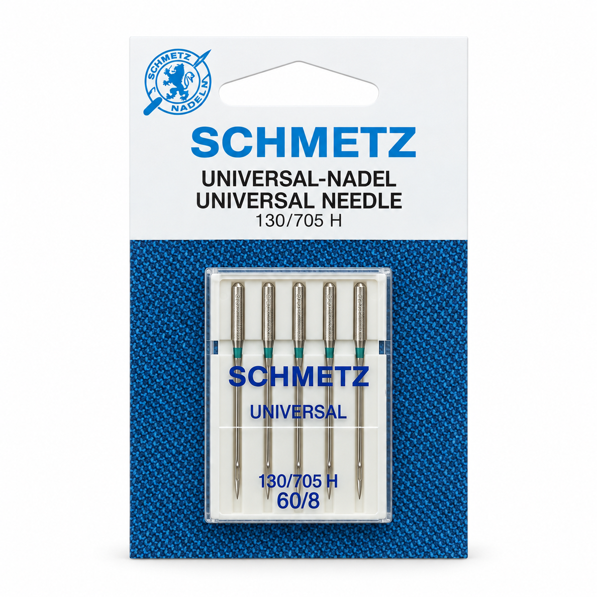 Schmetz universele naaimachinenaalden 60/8 – verpakking van 5 stuks