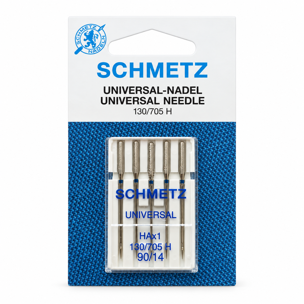 Schmetz universele naaimachinenaalden 90/14 – verpakking van 5 stuks