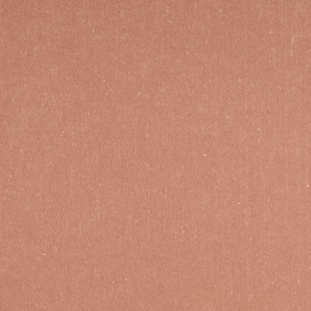 Effen polyester vilt in zalmkleur – Atelier KVG